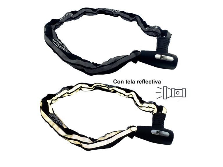 CANDADO DE ESLABONES TELA REFLECTIVA NE-1002
