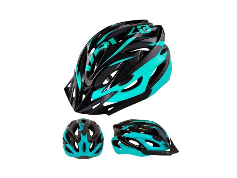 CASCO VENZO VUELTA NEGRO/TEAL T:L