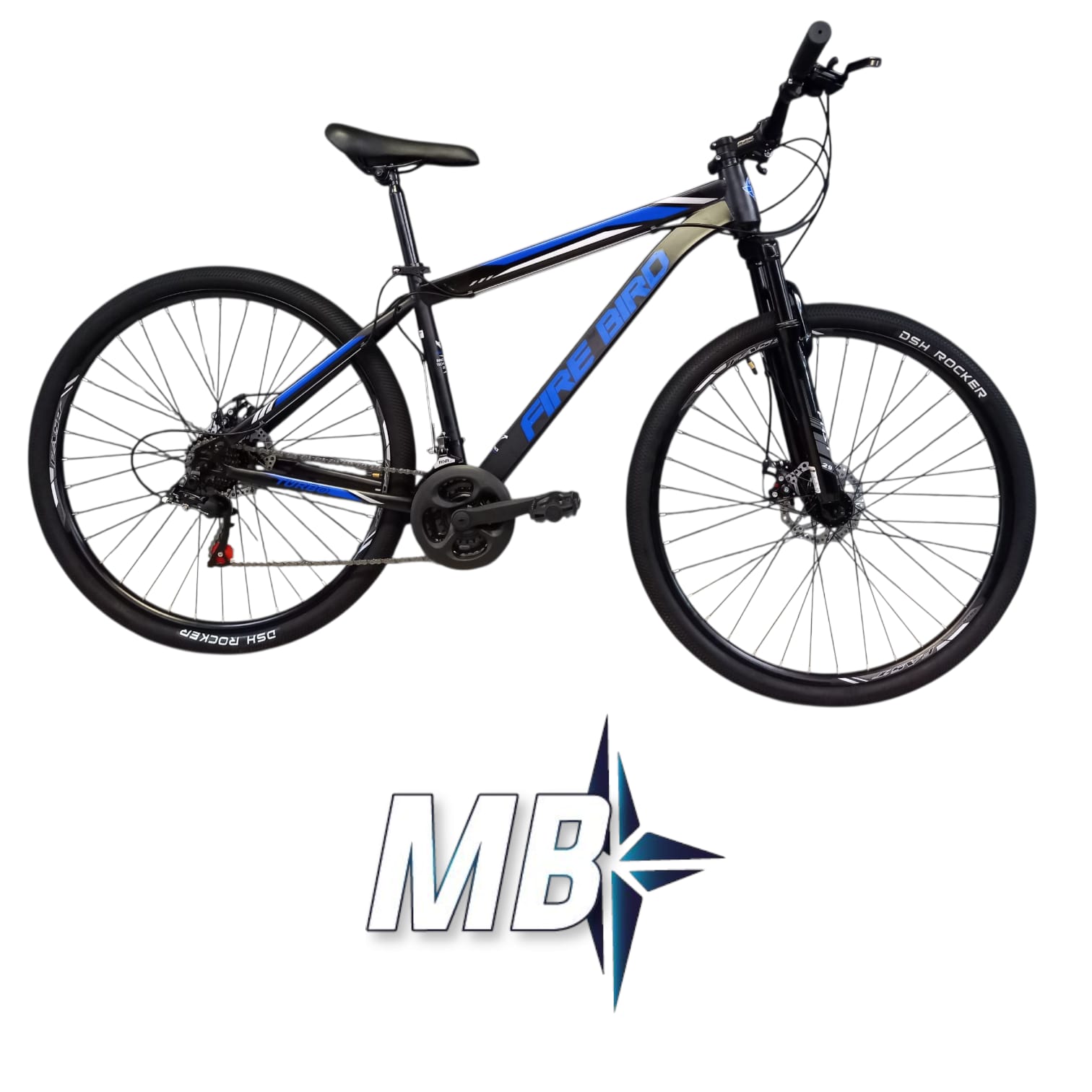 FIRE BIRD R29 21V D M ECO - NEGRO/BLANCO/AZUL T:L