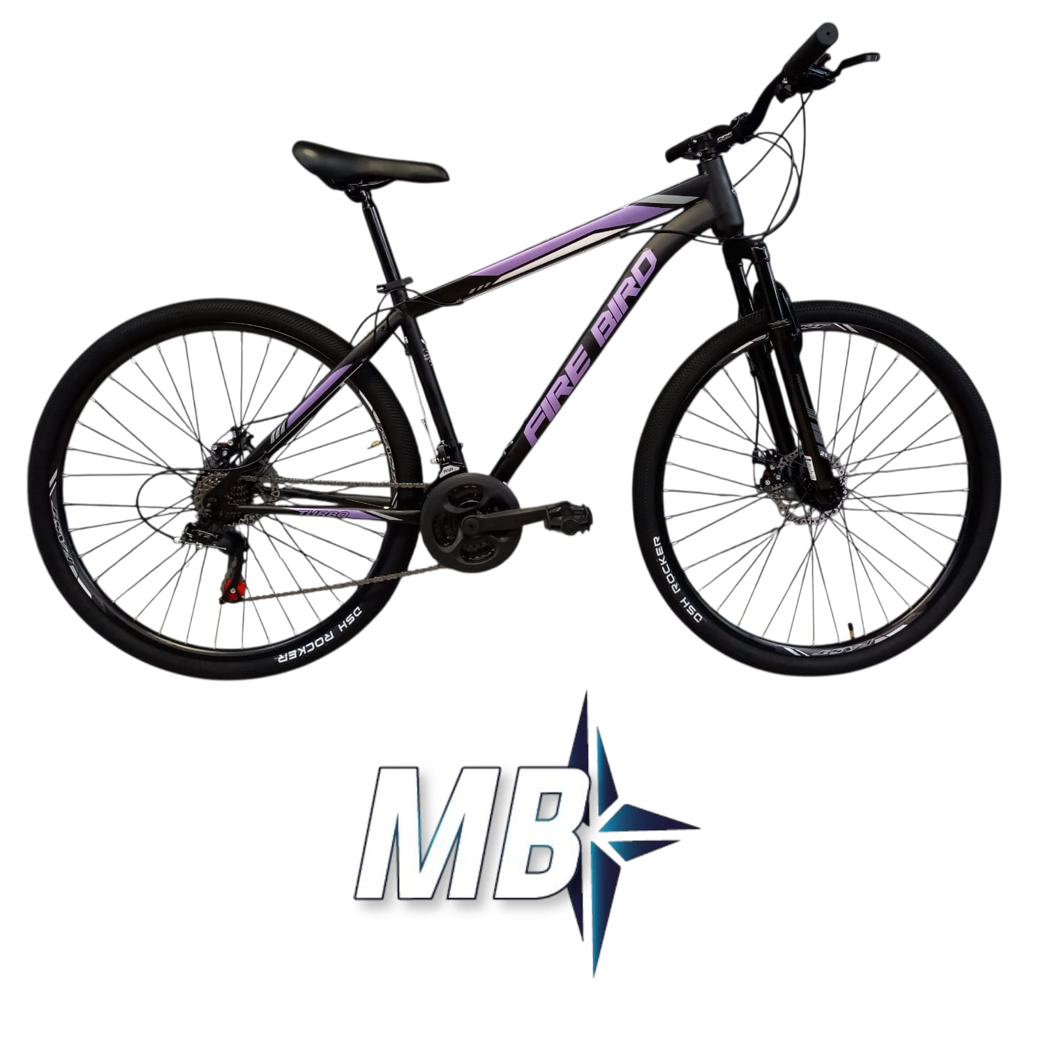 FIRE BIRD R29 21V D M ECO - NEGRO/BLANCO/LILA T:M