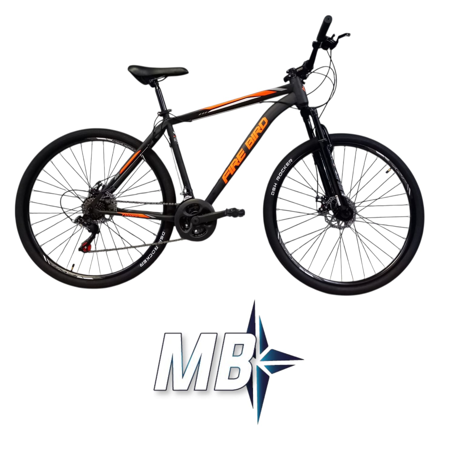 FIRE BIRD R29 21V D M ECO - NEGRO/BLANCO/NARANJA T:L