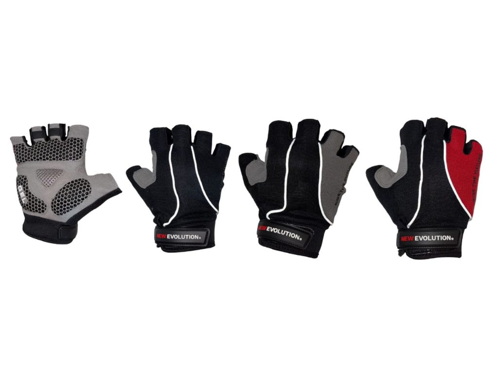 GUANTE CORTO GEL C/LINEA REFLECTIVA NE-GL2 T:L