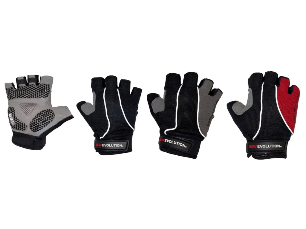 GUANTE CORTO GEL C/LINEA REFLECTIVA NE-GL2 T:XXL