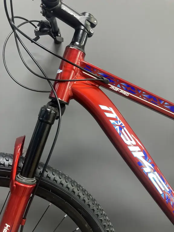 MBike Aleph Rodado 29: la MTB que te va a acompañar a todos lados 3 Horquilla MBike Aleph rodado 29 roja