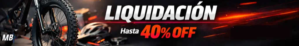 Repuestos de bicicletas en Liquidación - 40% de descuento - MartinBike - Banner