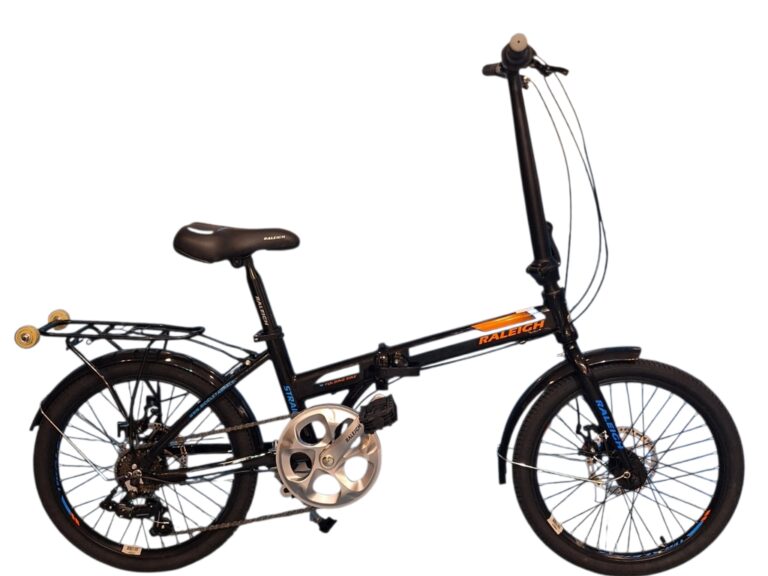 PLEGABLE RALEIGH R20 STRAIGHT 6V - NEGRO/AZUL/NARANJA