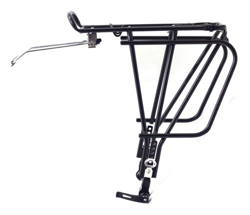 PORTA PAQUETE MTB SLP ALUM. REG. P/DISCO CON ABRAZADERA