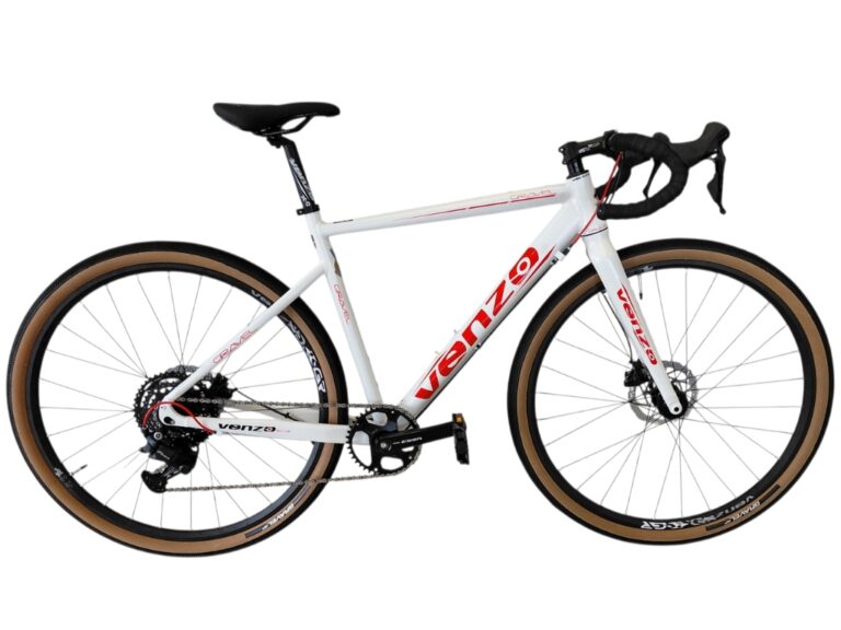 VENZO GRAVEL 8V D M - BLANCO/ROJO T:L
