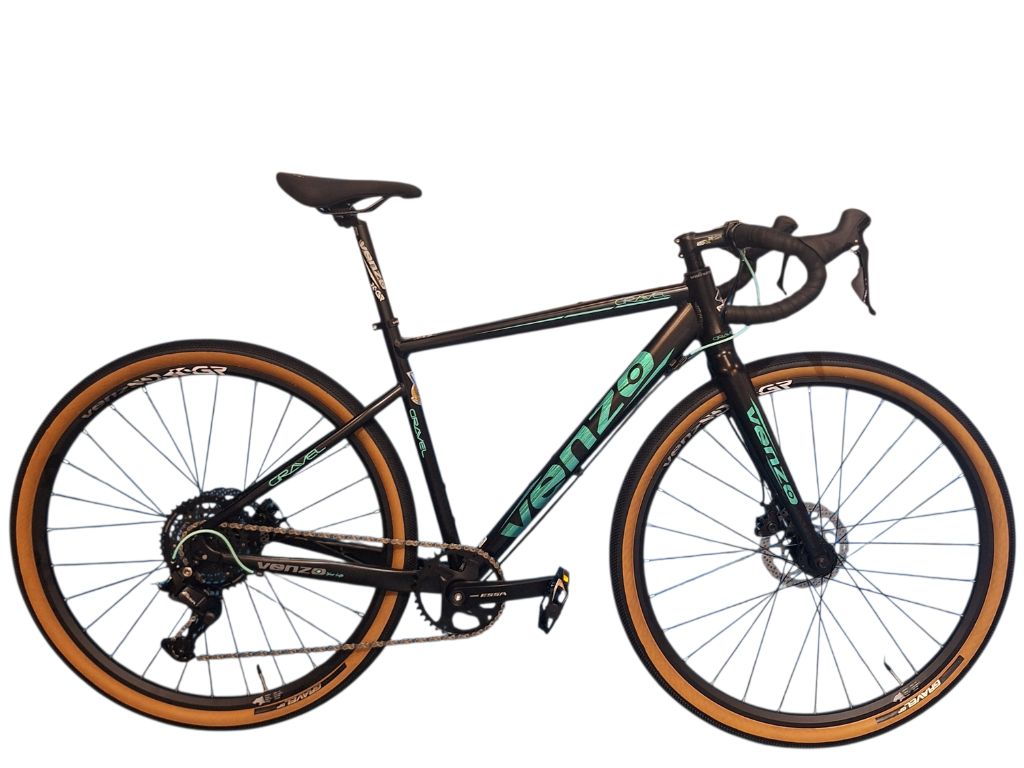 VENZO GRAVEL 8V D M - NEGRO/TEAL TM 1 VENZO GRAVEL 8V D M - NEGRO/TEAL TM