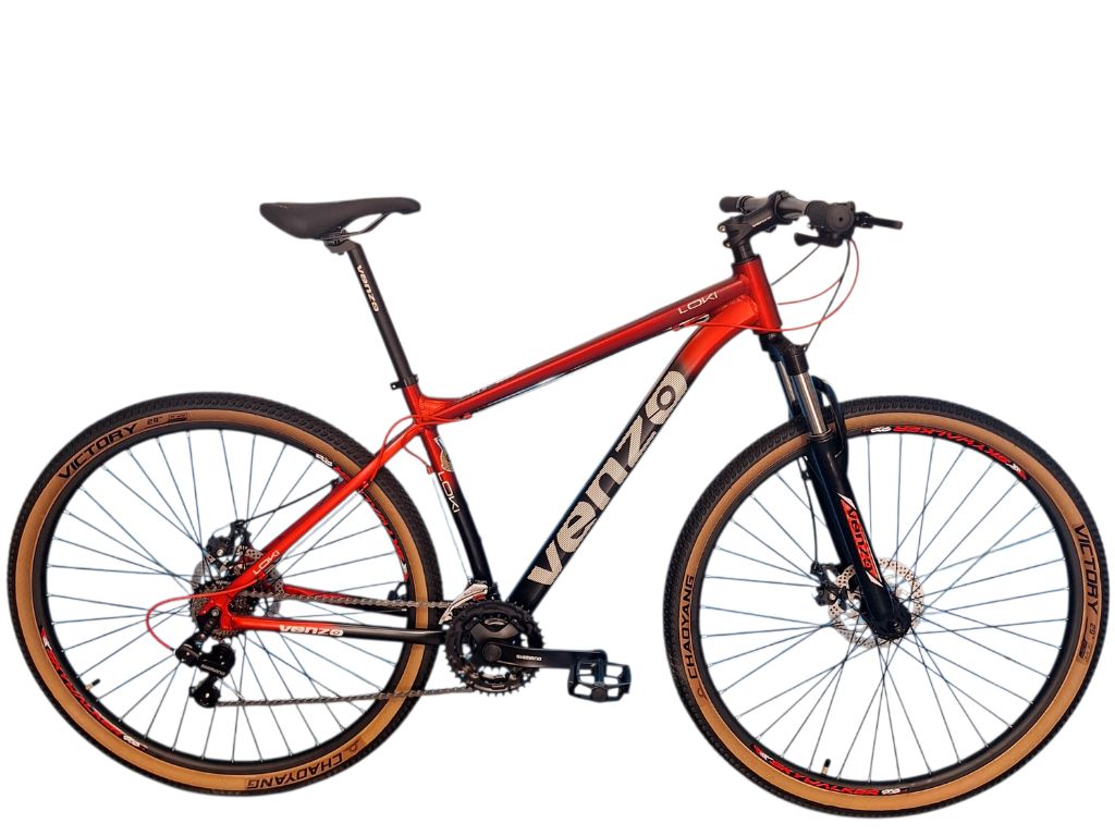 VENZO LOKI SHADOW R29 21V D M - ROJO/NEGRO/BLANCO T:L