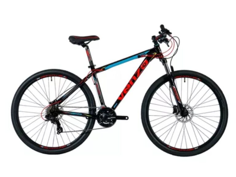 VENZO SKYLINE EVO R29 21V D M - NEGRO/CELESTE/ROJO T:XL